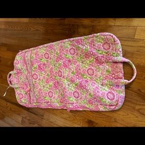 Petal pink Vera Bradley garment bag